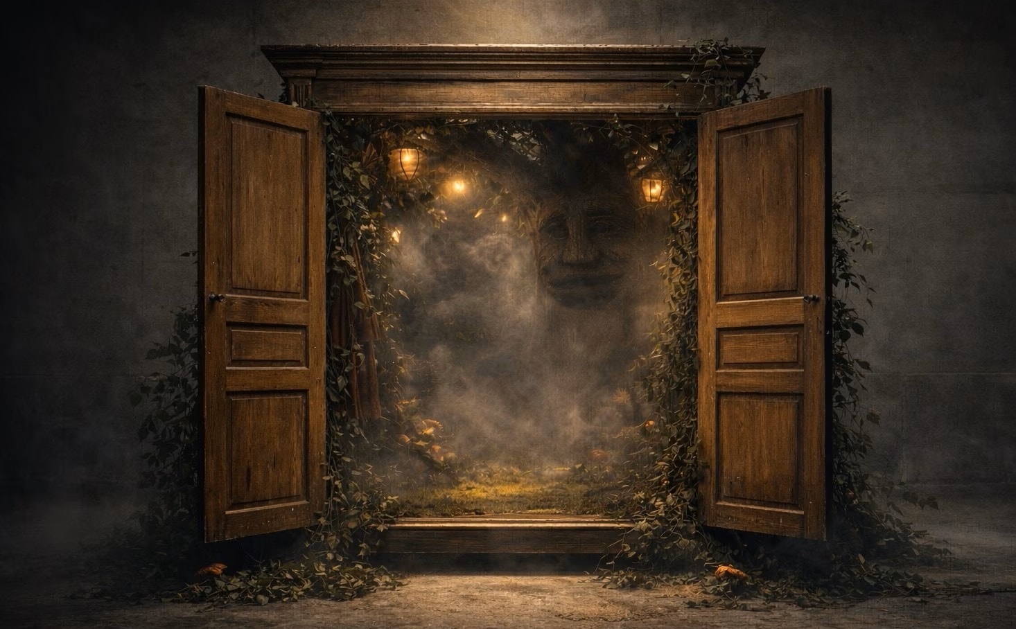 Scène atmosphérique d'un jeu d'évasion montrant l'environnement thématique